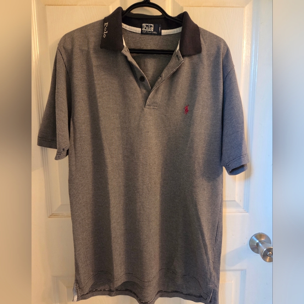 Polo Ralph Lauren Soft Touch Cotton Speckled Polo With Chest And Collor Logo